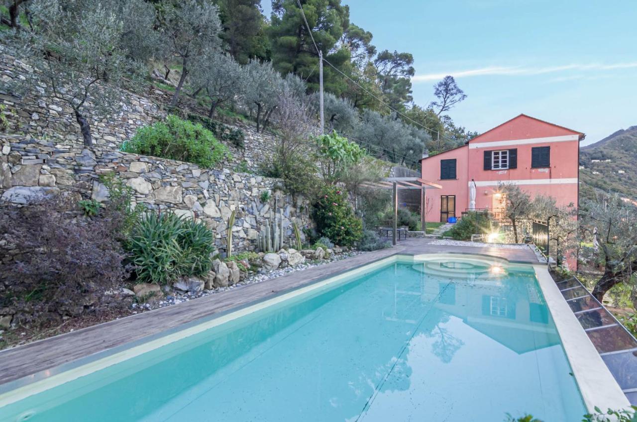 Recco Apartment With View And Pool מראה חיצוני תמונה